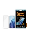 Edzett üveg PanzerGlass Curved Super+ Xiaomi Mi 11 / Mi 11 Ultra Tokbarát Antibakteriális fekete