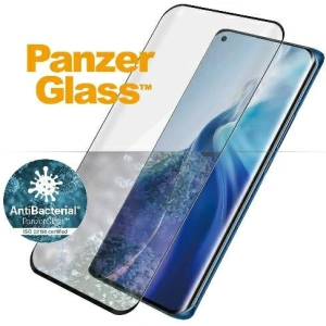 Hurtownia GSM - Tvrzené sklo PanzerGlass Curved Super+ Xiaomi Mi 11 / Mi 11 Ultra Case Friendly Antibakteriální černé - PZG496 - {ean13} - Hurt