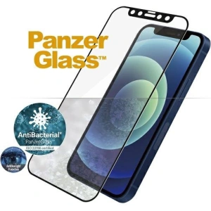 Hurtownia GSM - Tvrzené sklo PanzerGlass E2E Anti-Bluelight Apple iPhone 12 Mini Case Friendly AntiBacterial Microfracture černé - PZG497 - {ean13} - Hurt