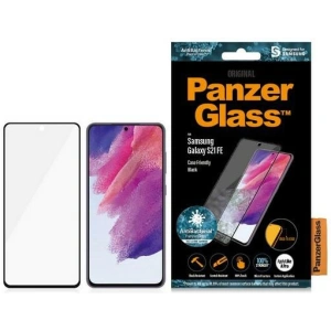 Hurtownia GSM - Tvrzené sklo PanzerGlass E2E Microfracture Samsung Galaxy S21 FE Case Friendly Finger Print AntiBacterial černé - PZG503 - {ean13} - Hurt