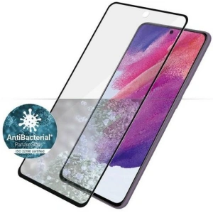 Hurtownia GSM - Sticlă temperată PanzerGlass E2E Microfracture Samsung Galaxy S21 FE Case Friendly Finger Print AntiBacterial neagră - PZG503 - {ean13} - Hurt