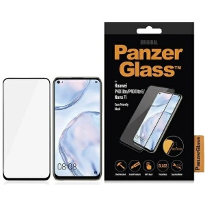 Hurtownia GSM - Szkło hartowane PanzerGlass E2E Regular Huawei P40 Lite / P40 lite E / Nova 7i Case Friendly czarne - PZG508 - {ean13} - Hurt