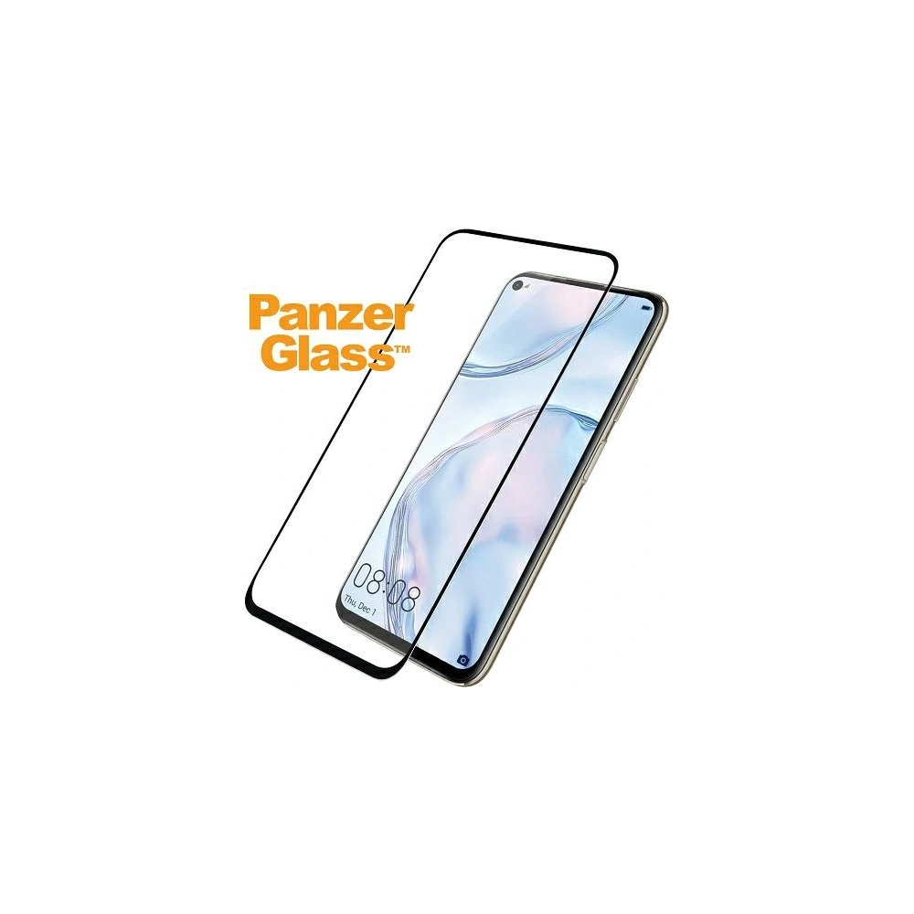 Hurtownia GSM - Gehärtetes Glas PanzerGlass E2E Regular Huawei P40 Lite / P40 lite E / Nova 7i Case Friendly schwarz - PZG508 - {ean13} - Hurt
