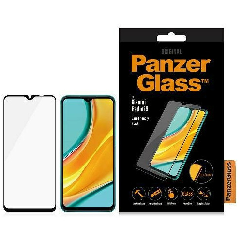 PanzerGlass Distributor - 5711724080319 - PZG510 - PanzerGlass E2E Regular Xiaomi Redmi 9 Case Friendly black - B2B homescreen