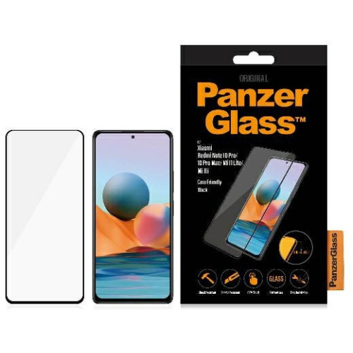 PanzerGlass Distributor - 5711724080418 - PZG511 - PanzerGlass E2E Regular Xiaomi Redmi Note 10 Pro / 10 Pro Max / Mi 11i / Poco F3 Case Friendly black - B2B homescreen