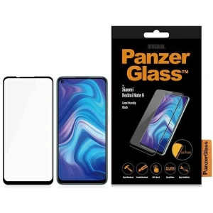 Hurtownia GSM - Sticlă securizată PanzerGlass E2E Regular Xiaomi Redmi Note 9 Case Friendly neagră - PZG513 - {ean13} - Hurt