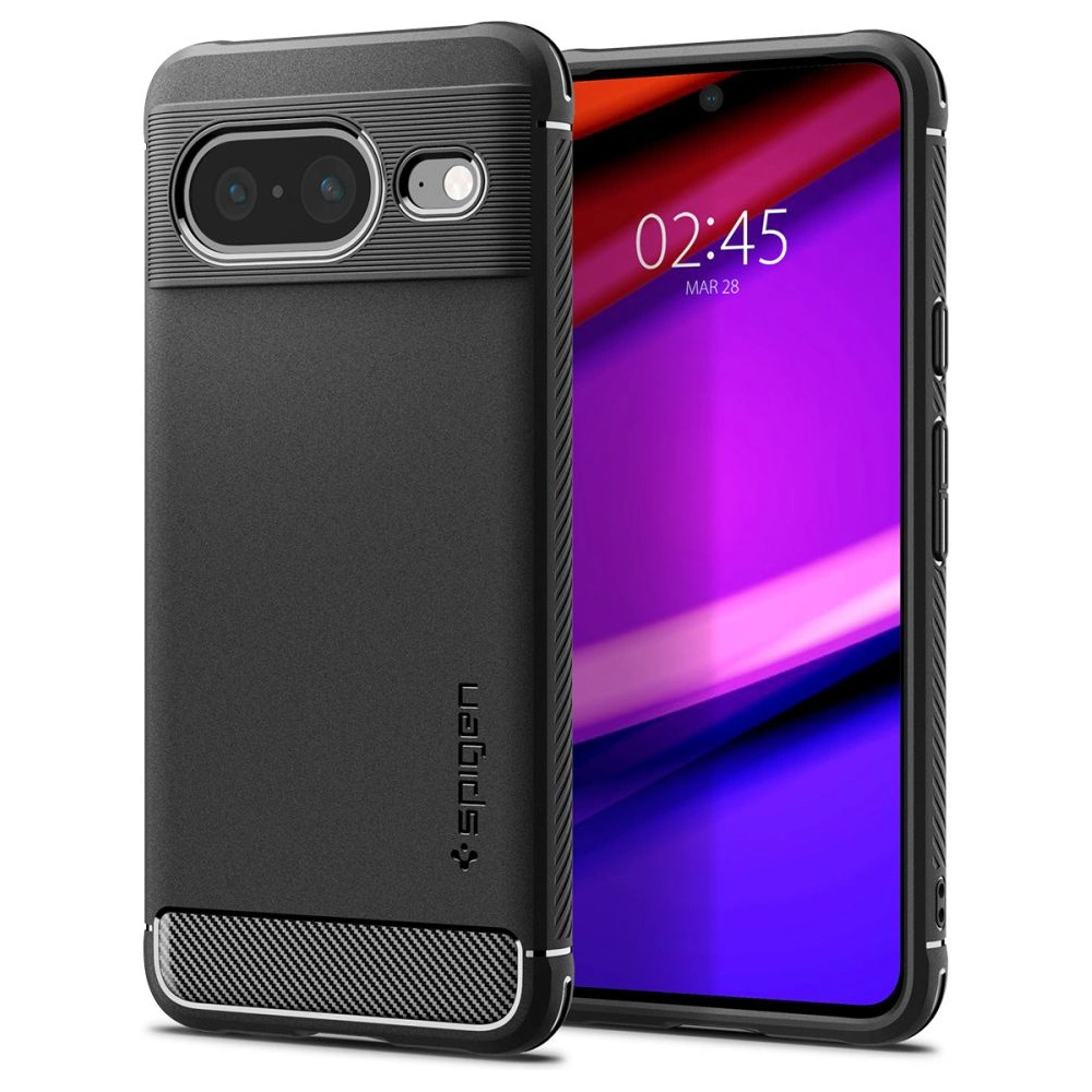 Hurtownia GSM - Etui Spigen Rugged Armor Google Pixel 8 Matně černé - SPN3135 - {ean13} - Hurt