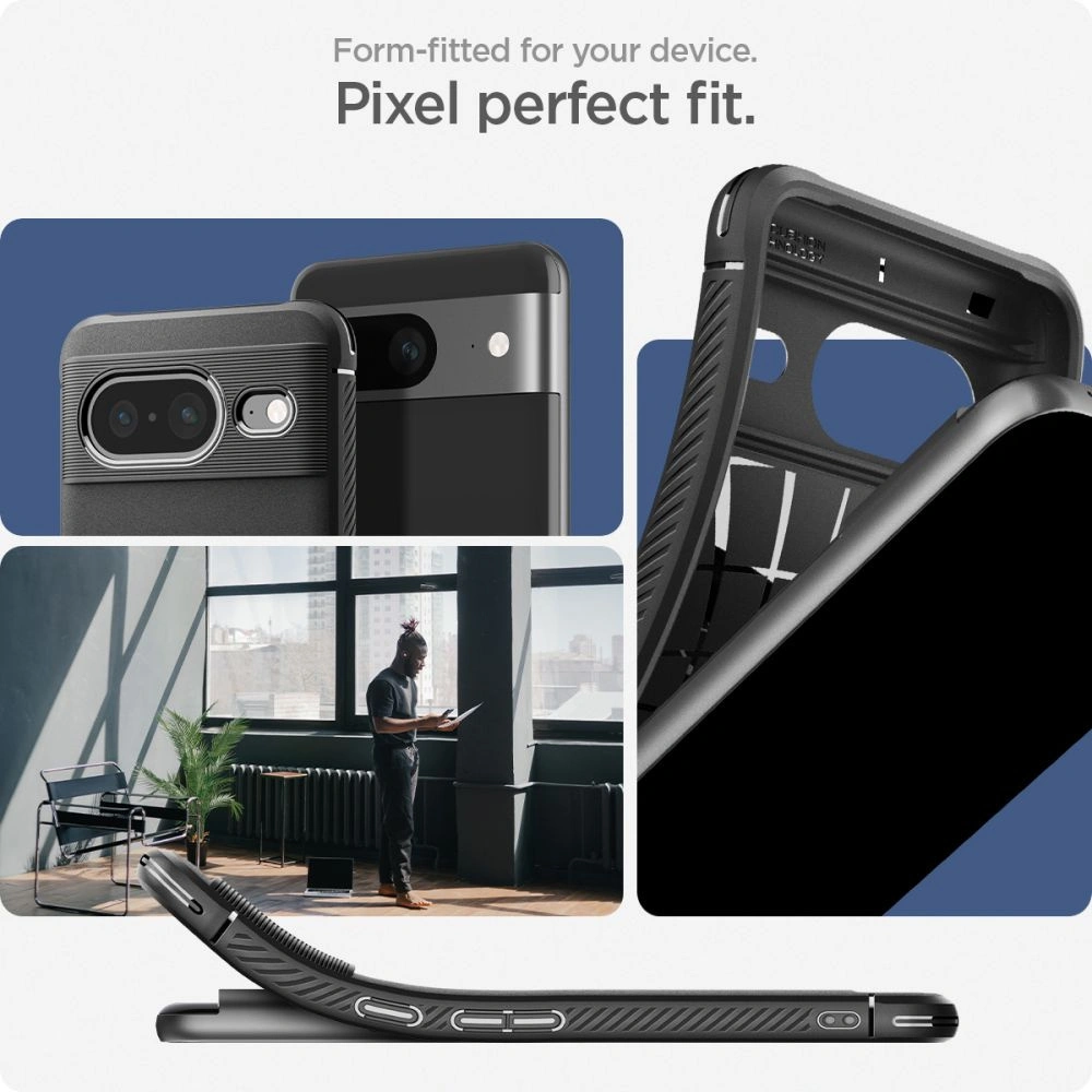 Hurtownia GSM - Etui Spigen Rugged Armor Google Pixel 8 Matte Black - SPN3135 - {ean13} - Hurt