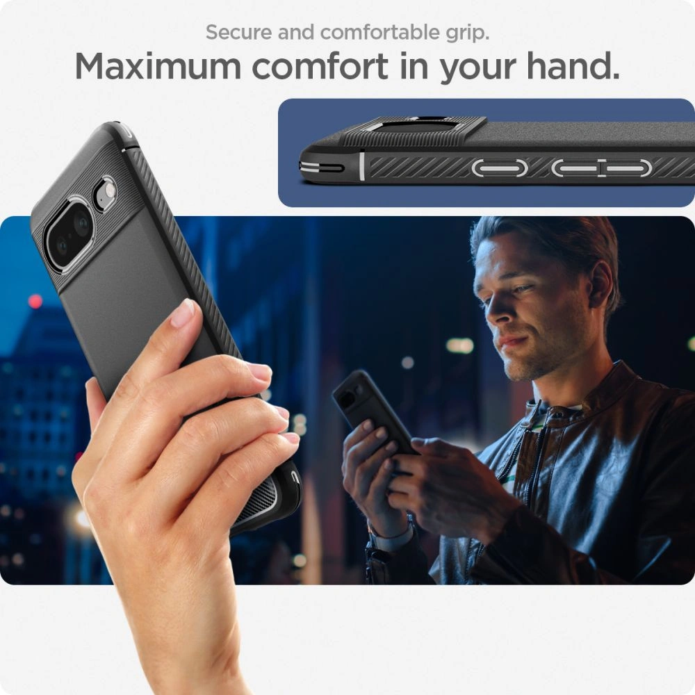 Hurtownia GSM - Etui Spigen Rugged Armor Google Pixel 8 Matte Black - SPN3135 - {ean13} - Hurt