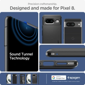 Spigen Rugged Armor Google Pixel 8 Matte Black