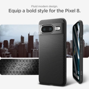 Hurtownia GSM - Case Spigen Liquid Air Google Pixel 8 Matt Schwarz - SPN3136 - {ean13} - Hurt