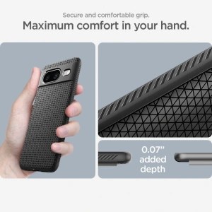 Hurtownia GSM - Case Spigen Liquid Air Google Pixel 8 Matt Schwarz - SPN3136 - {ean13} - Hurt