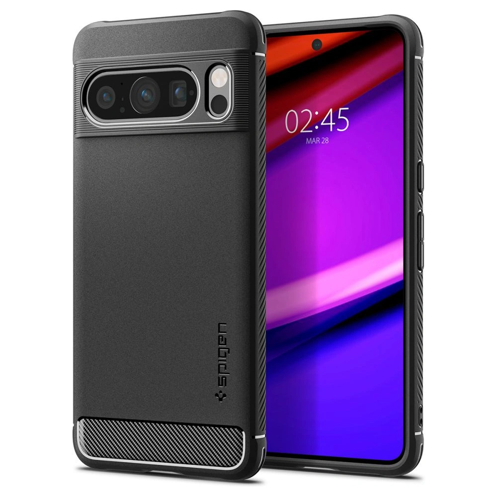 Wholesale Spigen Rugged Armor Google Pixel 8 Pro Matte Black - SPN3137 - {ean13} - Hurt