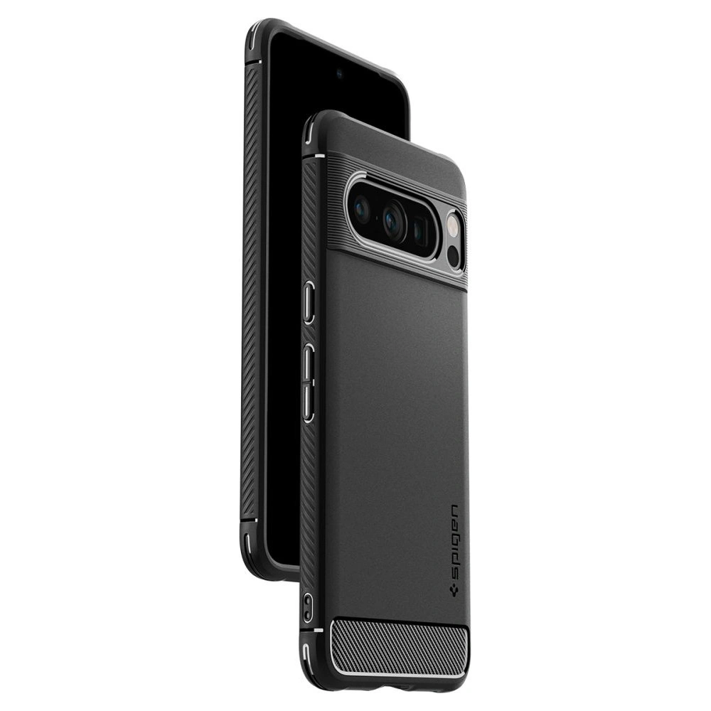 Hurtownia GSM - Etui Spigen Rugged Armor Google Pixel 8 Pro Matt Fekete - SPN3137 - {ean13} - Hurt