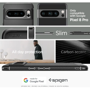 Hurtownia GSM - Etui Spigen Rugged Armor Google Pixel 8 Pro Matt Fekete - SPN3137 - {ean13} - Hurt