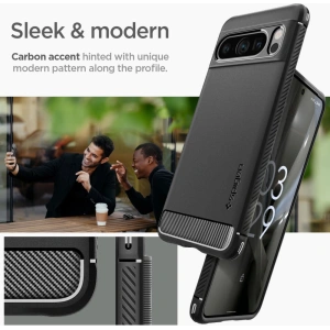 Hurtownia GSM - Etui Spigen Rugged Armor Google Pixel 8 Pro Matt Fekete - SPN3137 - {ean13} - Hurt
