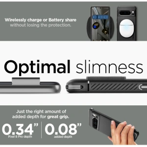 Hurtownia GSM - Etui Spigen Rugged Armor Google Pixel 8 Pro Matt Fekete - SPN3137 - {ean13} - Hurt