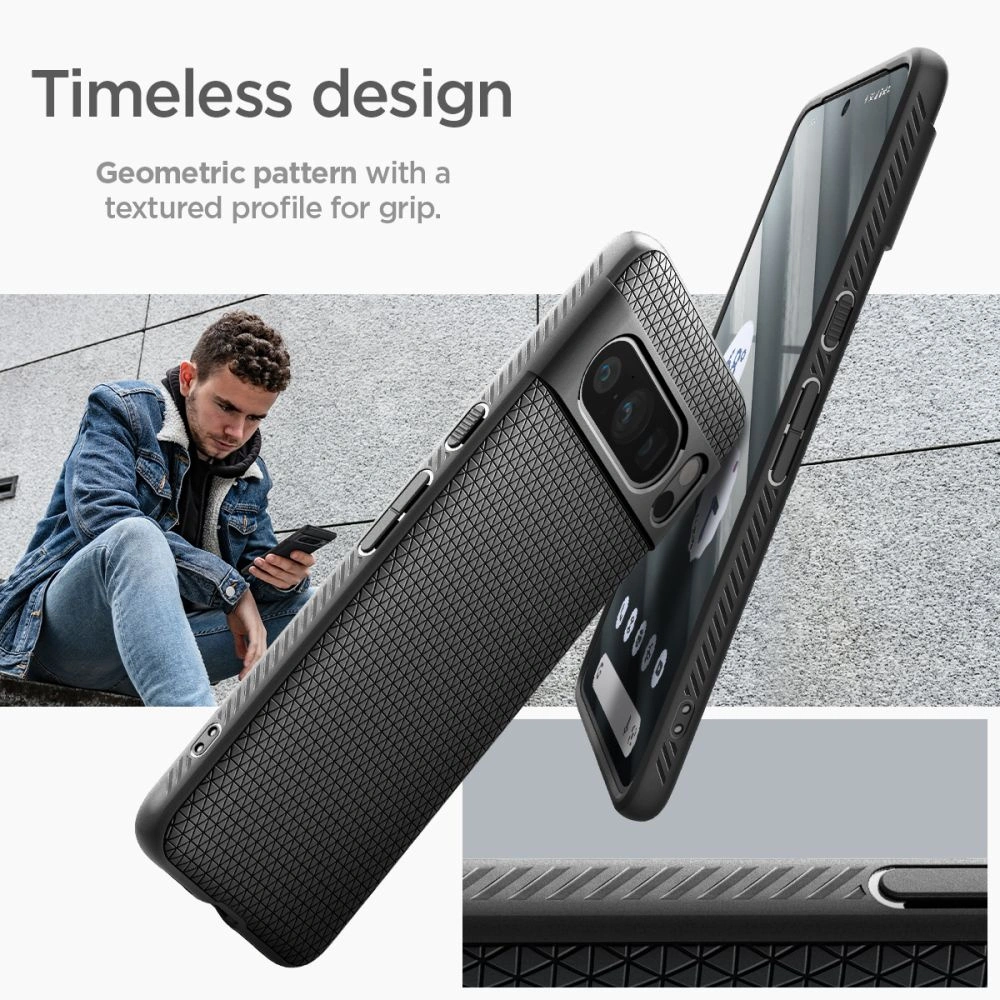 Wholesale Spigen Liquid Air Google Pixel 8 Pro Matte Black - SPN3138 - {ean13} - Hurt