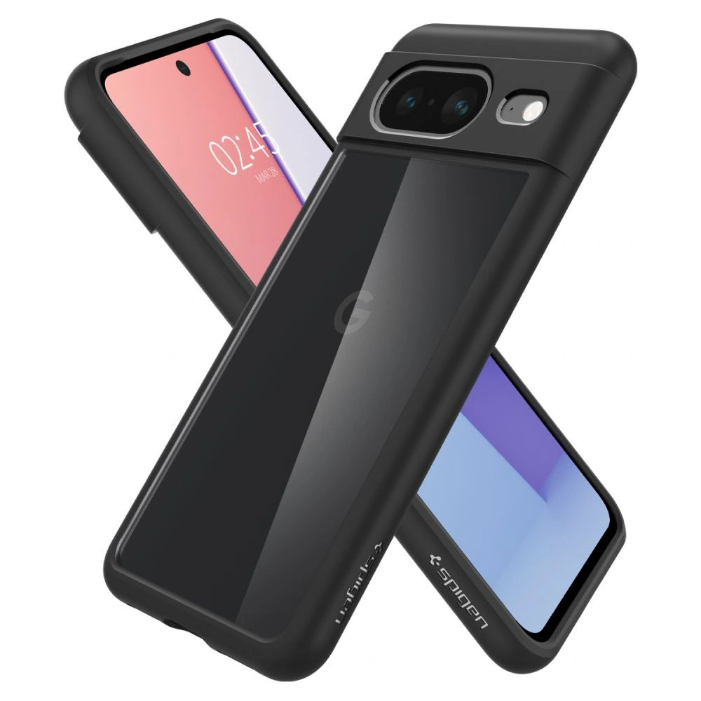 Hurtownia GSM - Etui Spigen Ultra Hybrid Google Pixel 8 Matt Fekete - SPN3139 - {ean13} - Hurt