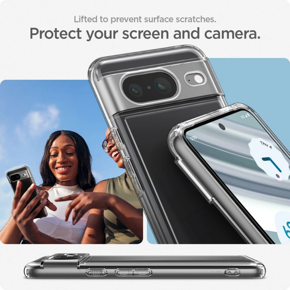 Hurtownia GSM - Case Spigen Ultra Hybrid Google Pixel 8 Crystal Clear - SPN3140 - {ean13} - Hurt