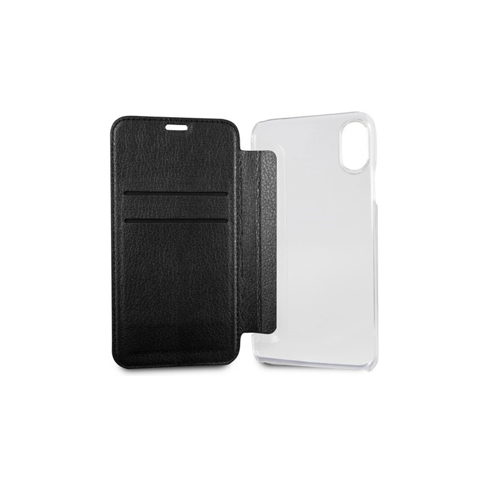 Hurtownia GSM - Etui Guess GUFLBKI65IGLTBK Apple iPhone XS Max černé/kniha Iridescent - GUE002BLK - {ean13} - Hurt