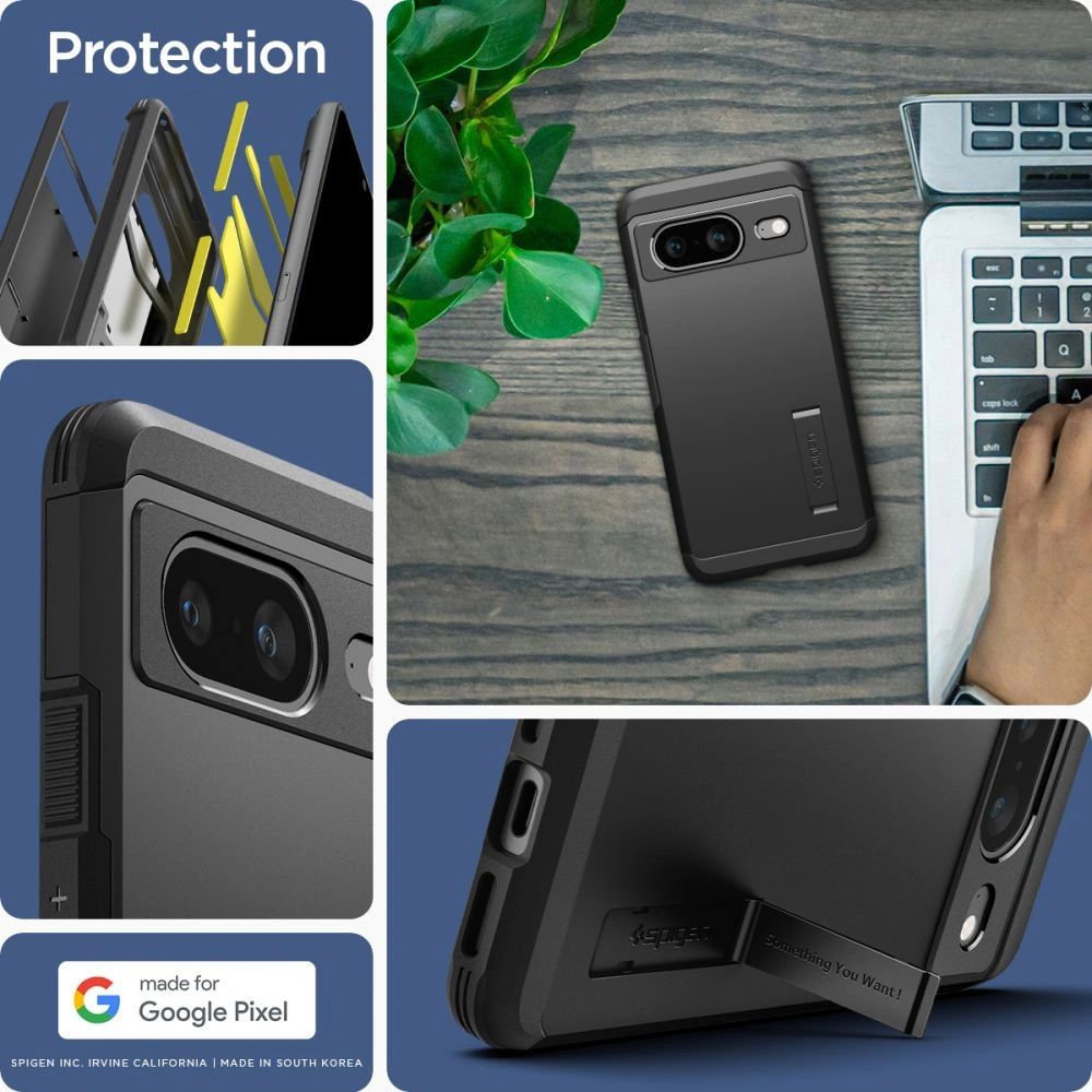 Hurtownia GSM - Etui Spigen Tough Armor Google Pixel 8 černé - SPN3141 - {ean13} - Hurt