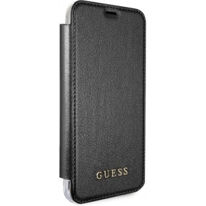 Hurtownia GSM - Case Guess GUFLBKI65IGLTBK Apple iPhone XS Max schwarz/czarny Buch Iridescent - GUE002BLK - {ean13} - Hurt