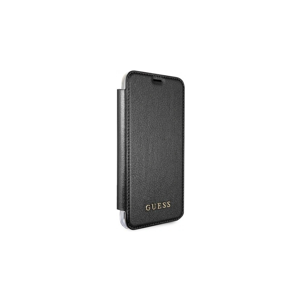 Hurtownia GSM - Etui Guess GUFLBKI65IGLTBK Apple iPhone XS Max černé/kniha Iridescent - GUE002BLK - {ean13} - Hurt