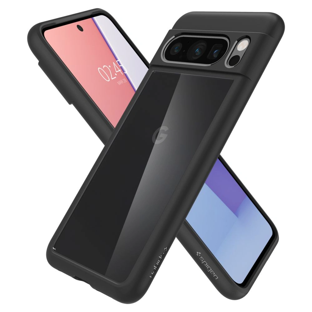 Hurtownia GSM - Etui Spigen Ultra Hybrid Google Pixel 8 Pro Matt Fekete - SPN3143 - {ean13} - Hurt