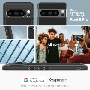 Hurtownia GSM - Etui Spigen Ultra Hybrid Google Pixel 8 Pro Matt Fekete - SPN3143 - {ean13} - Hurt