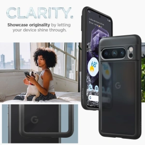 Hurtownia GSM - Etui Spigen Ultra Hybrid Google Pixel 8 Pro Matt Fekete - SPN3143 - {ean13} - Hurt