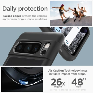 Hurtownia GSM - Etui Spigen Ultra Hybrid Google Pixel 8 Pro Matt Fekete - SPN3143 - {ean13} - Hurt