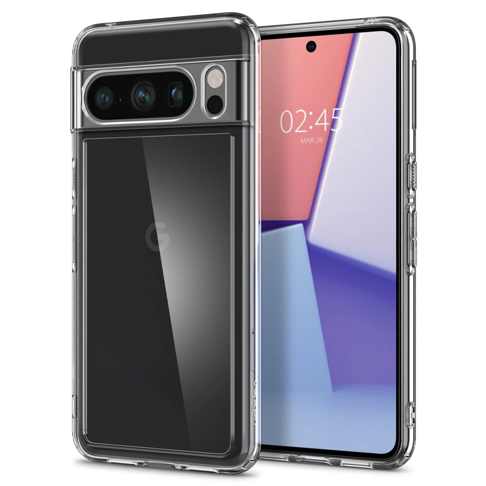 Hurtownia GSM - Case Spigen Ultra Hybrid Google Pixel 8 Pro Crystal Clear - SPN3144 - {ean13} - Hurt