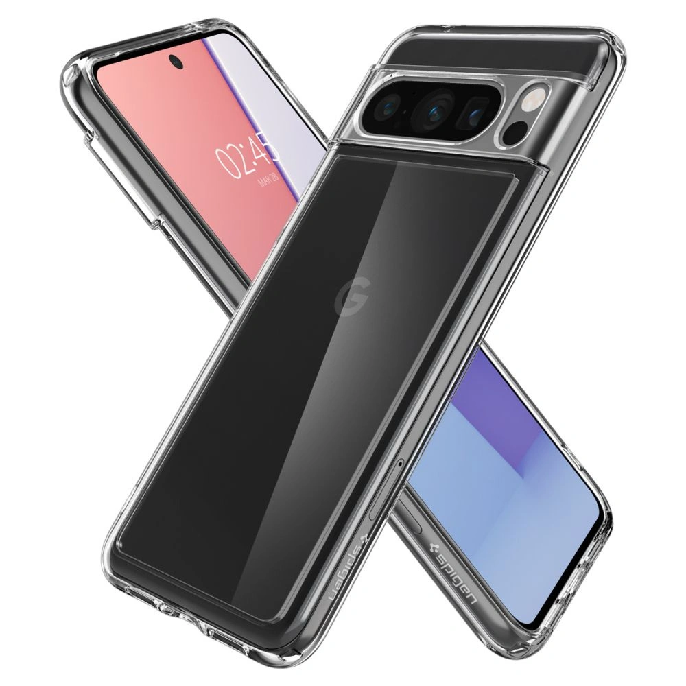 Hurtownia GSM - Case Spigen Ultra Hybrid Google Pixel 8 Pro Crystal Clear - SPN3144 - {ean13} - Hurt