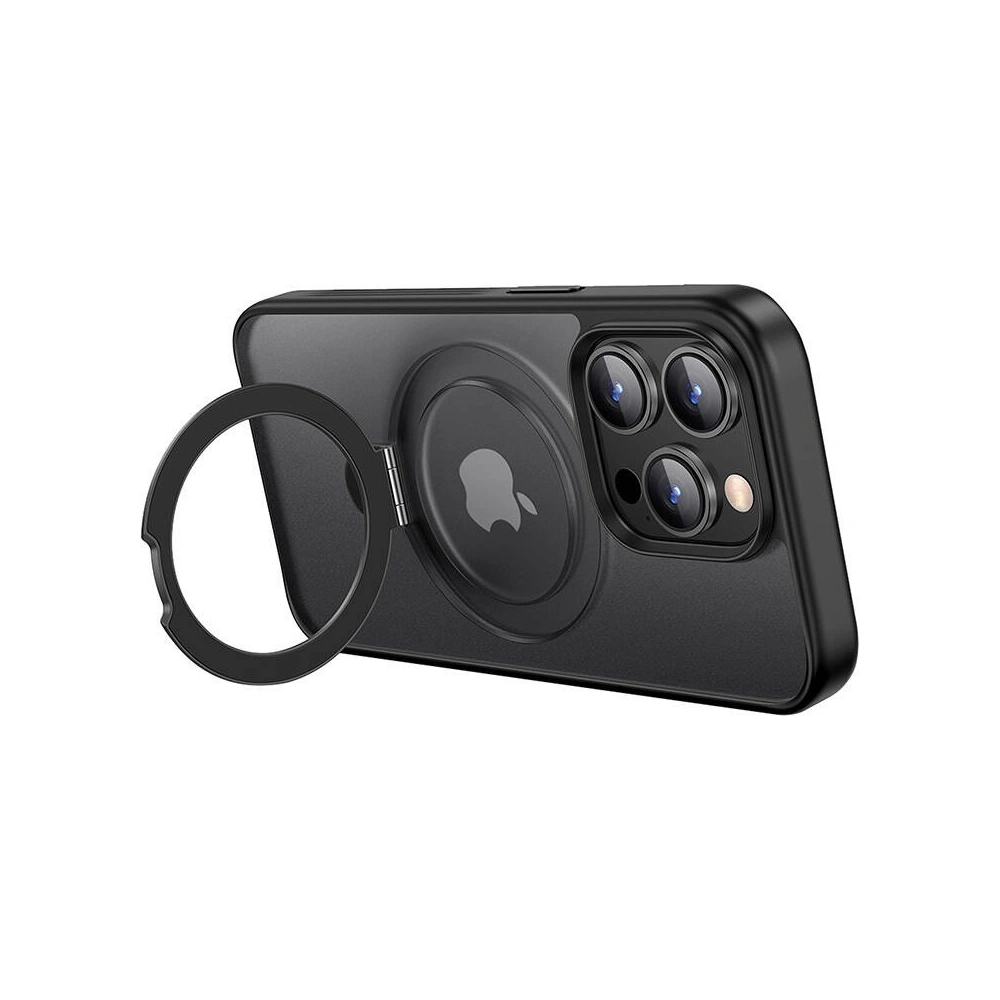 Hurtownia GSM - Etui UGREEN LP764 cu suport pentru deget Apple iPhone 15 Pro Max (Negru) - UGR1743 - {ean13} - Hurt