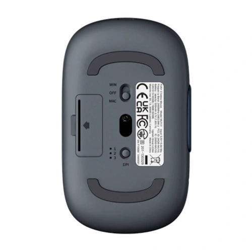 Myszka bezprzewodowa UGREEN FUN+ MU102 2.4G+BT DPI 1000-4000 (niebieska)