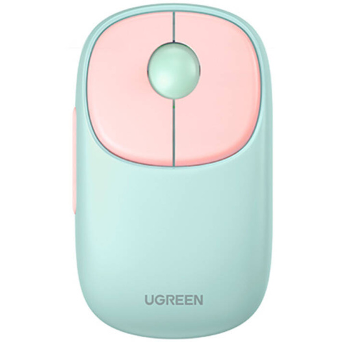 Ugreen Distributor - 6941876217229 - UGR1745 - UGREEN FUN+ MU102 2.4G+BT wireless mouse DPI 1000-4000 (pink) - B2B homescreen