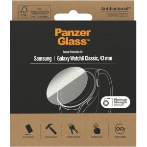 Hurtownia GSM - Sticlă securizată PanzerGlass Samsung Galaxy Watch6 Classic 43mm Protecție pentru Ecran Antibacteriană - PZG516 - {ean13} - Hurt