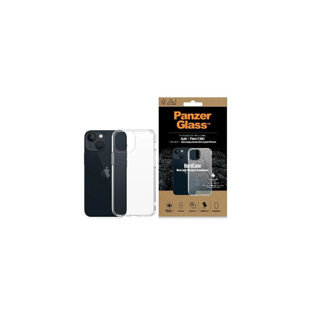 Wholesale PanzerGlass HardCase Apple iPhone 13 Mini Antibacterial Military grade clear - PZG518 - {ean13} - Hurt