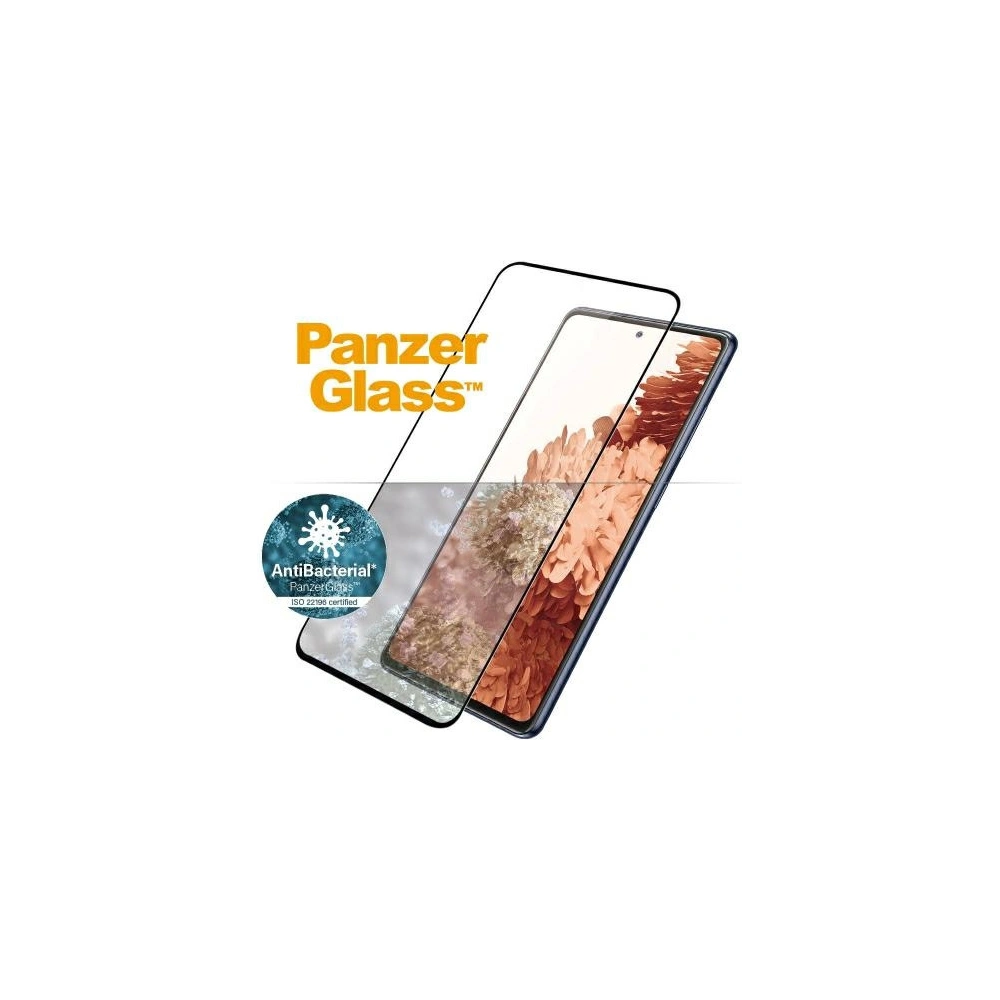 Wholesale PanzerGlass Pro E2E Microfracture Samsung Galaxy S21 Ultra Case Friendly Finger Print AntiBacterial black - PZG519 - {ean13} - Hurt