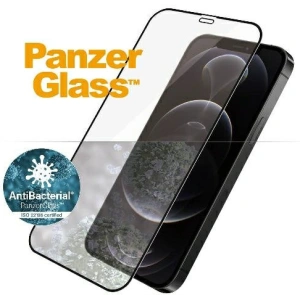 Hurtownia GSM - Tvrzené sklo PanzerGlass Pro E2E Super+ Apple iPhone 12 / 12 Pro Case Friendly AntiBacterial MicroFracture černé - PZG521 - {ean13} - Hurt