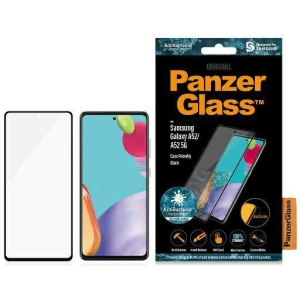 Hurtownia GSM - Tvrzené sklo PanzerGlass Pro Microfracture Samsung Galaxy A52 / A52 5G / A53 5G Case Friendly AntiBacterial černé - PZG522 - {ean13} - Hurt
