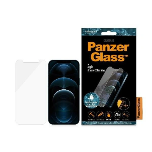 Szkło hartowane PanzerGlass Pro Standard Super+ Apple iPhone 12 Pro Max Antibacterial