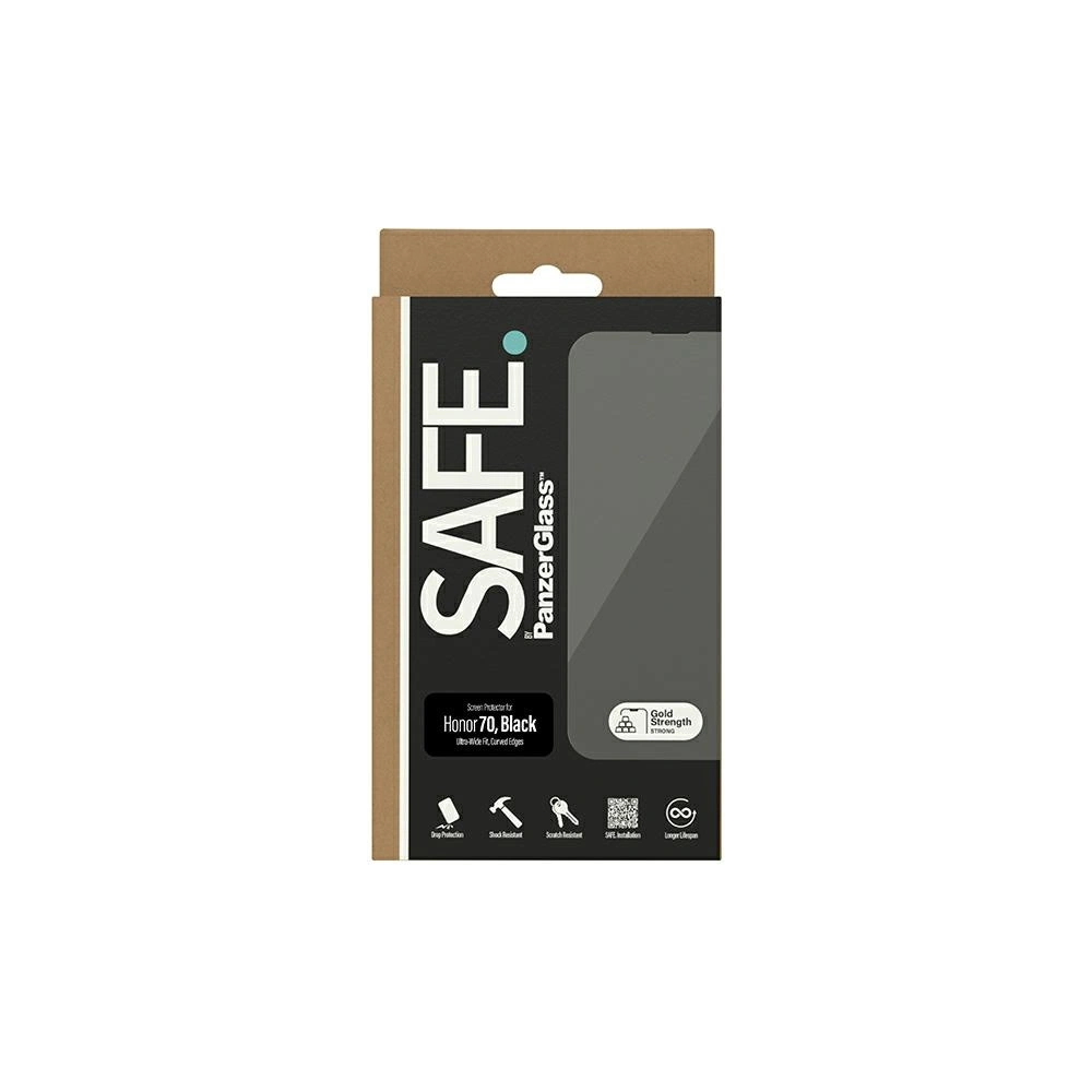 Wholesale SAFE by PanzerGlass Honor 70 Screen Protector Ultra-Wide Fit black - PZG530 - {ean13} - Hurt