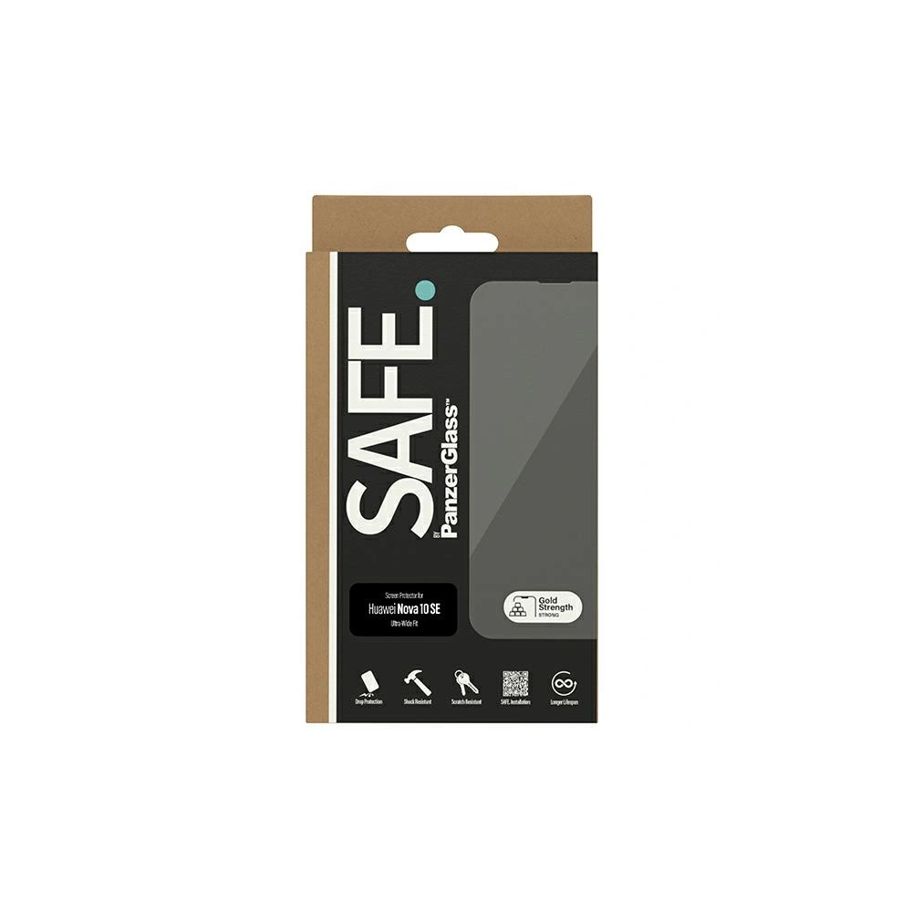 Hurtownia GSM - Tvrzené sklo SAFE od PanzerGlass Huawei Nova 10 SE Ochranný filtr Ultra-Wide Fit - PZG531 - {ean13} - Hurt