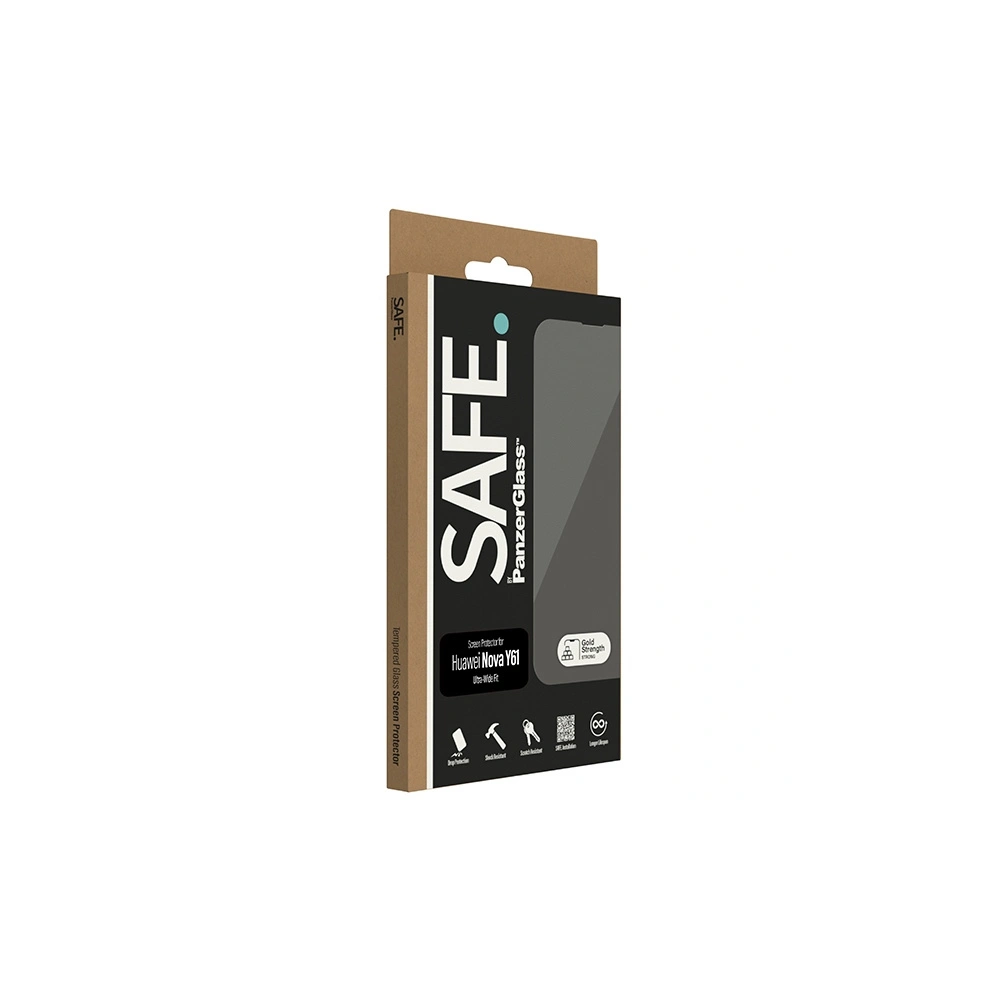 Securizat SAFE de PanzerGlass Huawei Nova Y61 Protector de Ecran Ultra-Wide Fit