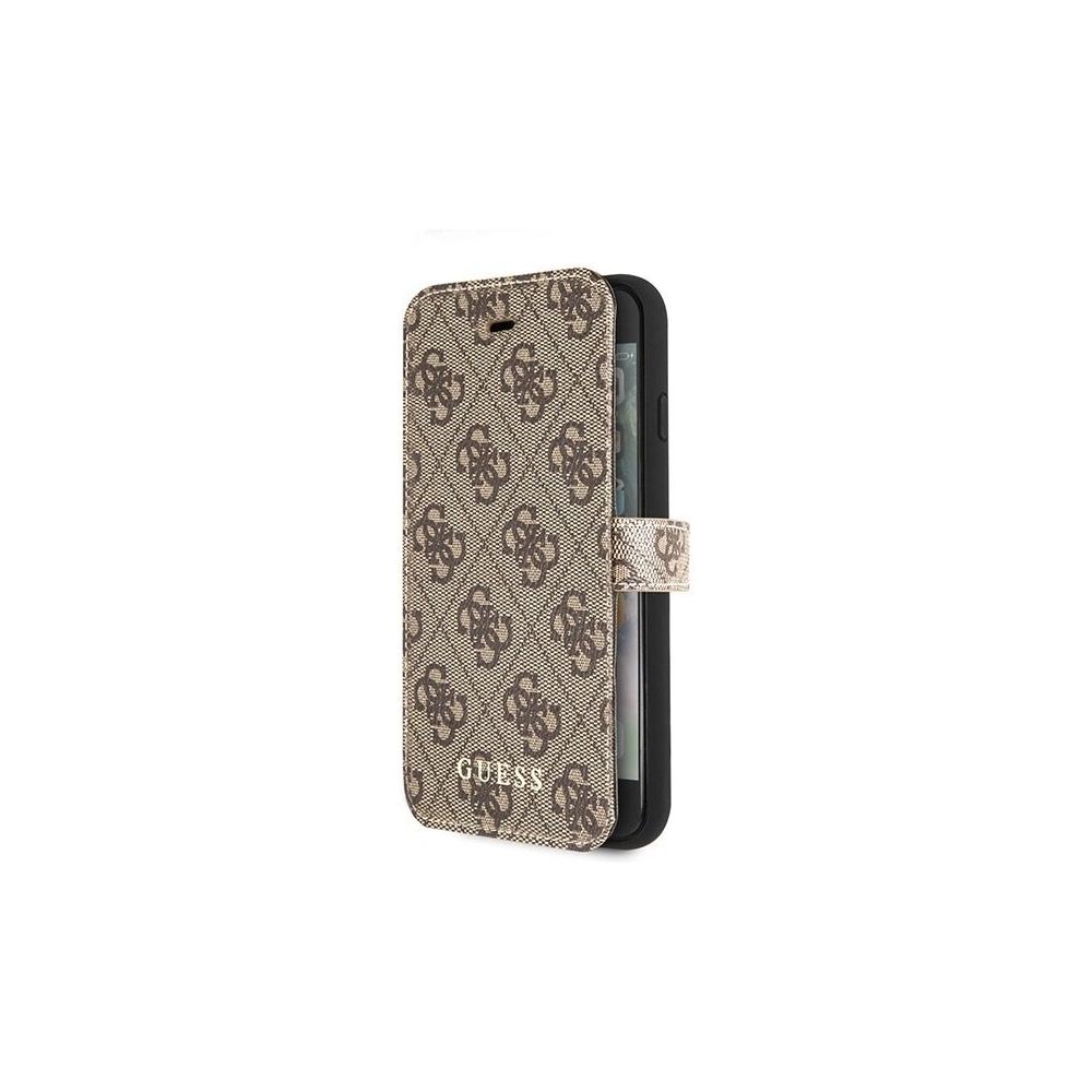 Hurtownia GSM - Etui Guess GUFLBKI84GB Apple iPhone SE 2022/SE 2020/8/7 hnědá/kniha 4G - GUE005BR - {ean13} - Hurt
