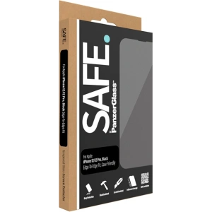 Hurtownia GSM - Sticlă securizată SAFE de PanzerGlass Apple iPhone 12 / 12 Pro Protecție pentru ecran Edge-to-Edge neagră - PZG537 - {ean13} - Hurt