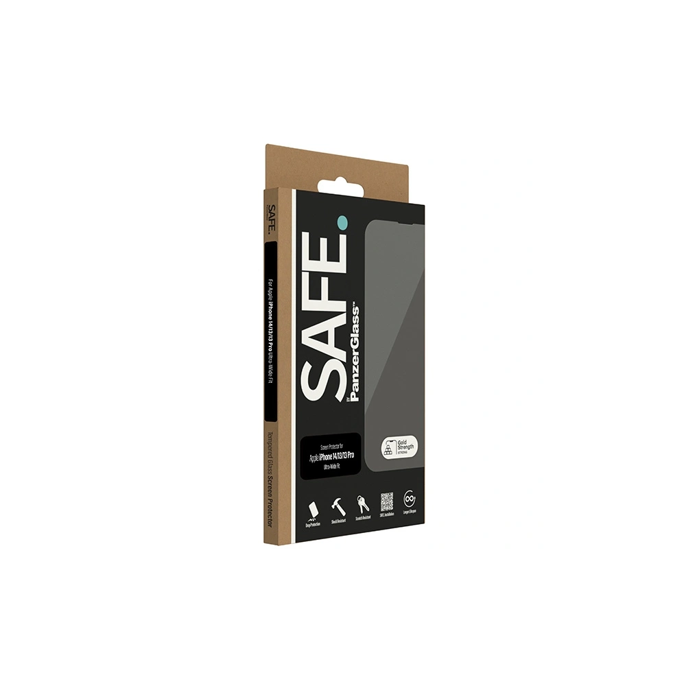 Hurtownia GSM - Tvrzené sklo SAFE od PanzerGlass Apple iPhone 13 / 13 Pro / 14 Ochrana obrazovky Ultra-Wide Fit - PZG538 - {ean13} - Hurt