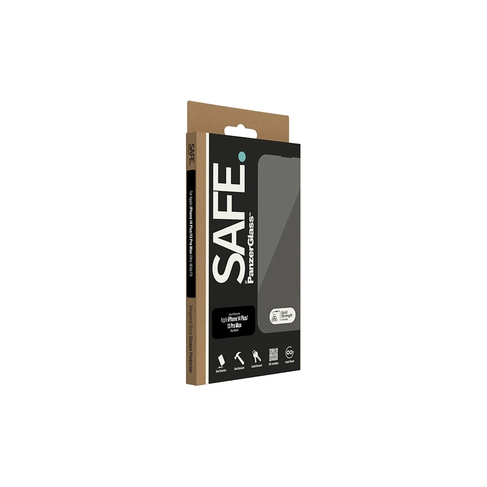 Hurtownia GSM - Securizat din sticlă SAFE de PanzerGlass Apple iPhone 13 Pro Max / 14 Plus Protecție pentru ecran Ultra-Wide Fit - PZG539 - {ean13} - Hurt